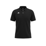 BANDA GINO COTTON SPANDEX PIQUE POLO- Black