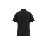 BANDA GINO COTTON SPANDEX PIQUE POLO- Black