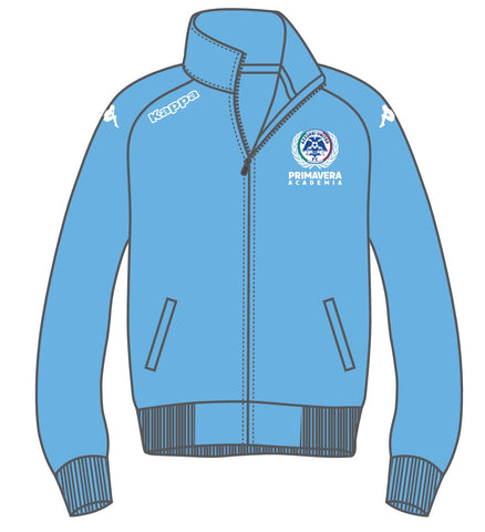 Azzuri United - Track Jacket 1/4 Zip - Sky