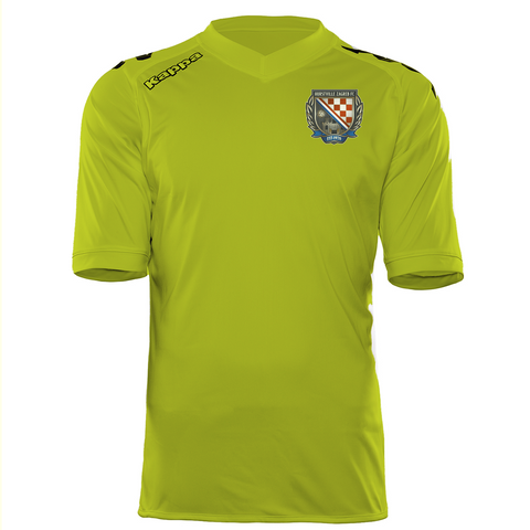 Hurstville Zagreb FC - Short Sleeve Jersey Fluro Green - Unisex