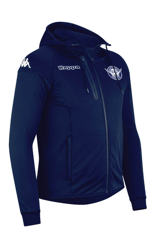 South East Eagles FC - Soft Shell Tech Hood Jacket WP - Navy