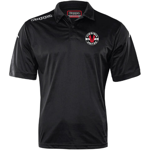Virginia United FC - Team Polo Black - Unisex