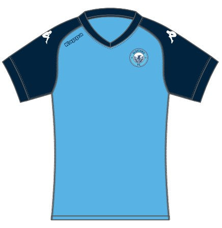 Glen Eira FC Short Sleeve Jersey Sky/ Navy - Unisex